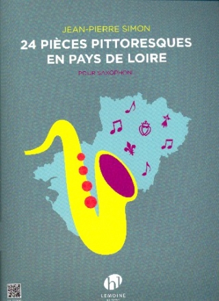 24 Pices pittoresques en pays de Loire pour saxophone