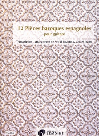 12 Pices baroques espagnoles pour guitare