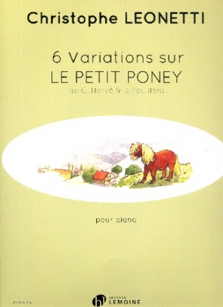 6 Variations sur Le petit poney pour piano