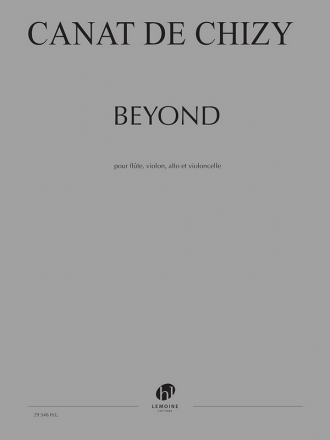 Edith Canat De Chizy, Beyond Flte et trio  cordes Partition