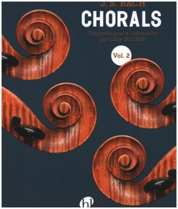 Chorals vol.2 pour 4 violoncelles partition