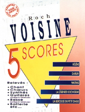 Roch Voisine, Roch Voisine: 5 Scores Piano, Vocal and Guitar Buch