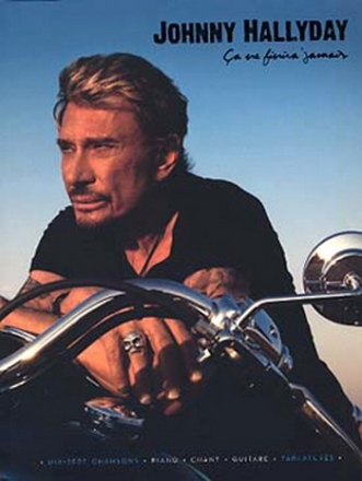 Hallyday, Johnny a ne finira jamais Chant, piano ou guitare tablatures Partition