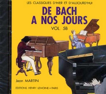 HERVE Charles / POUILLARD Jacqueline De Bach  nos jours Vol.5B piano CD