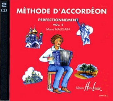 MAUGAIN Manu Mthode d'accordon Vol.2 accordon CD