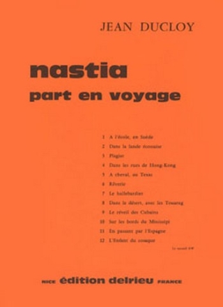 DUCLOY J. Nastia part en voyage piano Partition