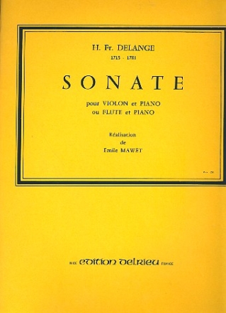 Sonate pour violon ou flute et piano