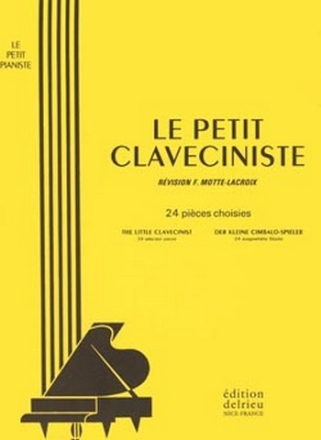 Le petit claveciniste clavecin Partition