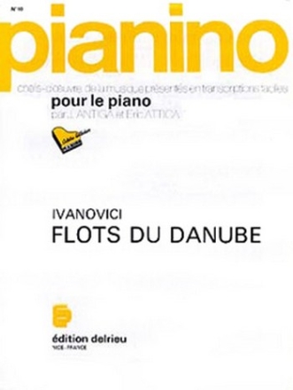 IVANOVICI Losif Flots du Danube - Pianino 10 piano Partition