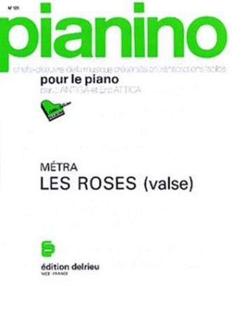 METRA Olivier Les roses - Pianino 121 piano Partition