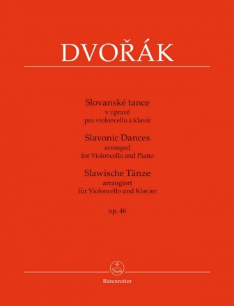 Slawische Tnze op.46 fr Violoncello und Klavier