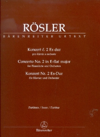 Konzert fr Klavier und Orchester Partitur