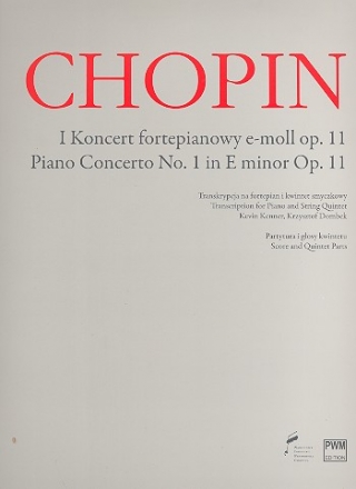 Concerto in e Minor no.1 op.11 for piano, 2 violins, viola, cello and double bass score and parts