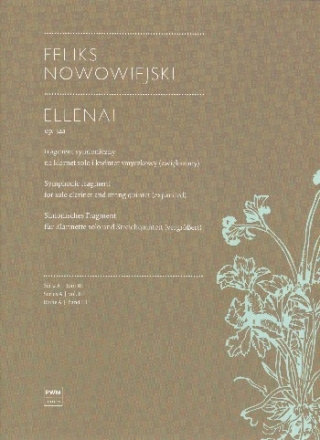 Works Series A vol.3 Ellenai op.32a (Symphonic Fragment) score and critical commentary,  bound