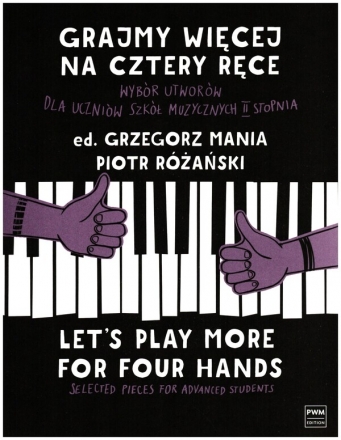 Let's play more (+CD) for piano 4 hands