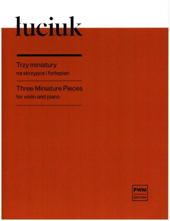 3 Miniature Pieces for violin and piano