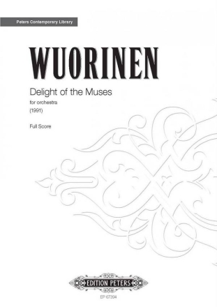 Wuorinen, Charles Delight of the Muses fr Orchester Partitur