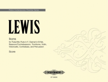 Lewis, George, Ikons Chamber Ensemble Score and parts