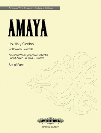 Amaya, Efran. Jokilis y Gorilas Wind Ensemble Stimmen-Set