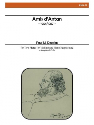 Douglas - Amis d'Antan Flute Duet and Piano