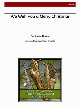 Boone - We Wish You A Merry Christmas Saxophone Quartet