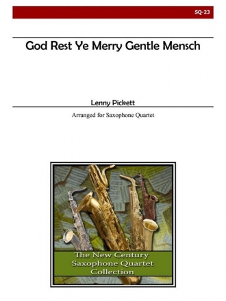 Pickett - God Rest Ye Merry Gentle Mensch Saxophone Quartet