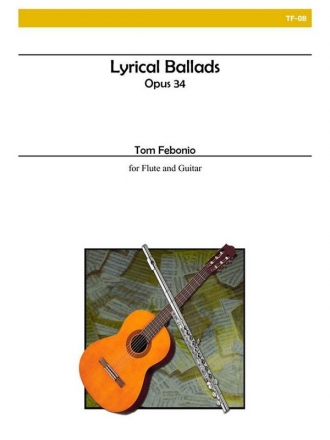 Febonio - Lyrical Ballads for Flute and Guitar Flute and Guitar