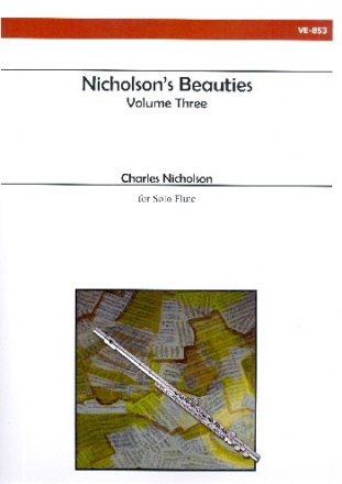 Nicholson's Beauties vol.3 for flute reprint