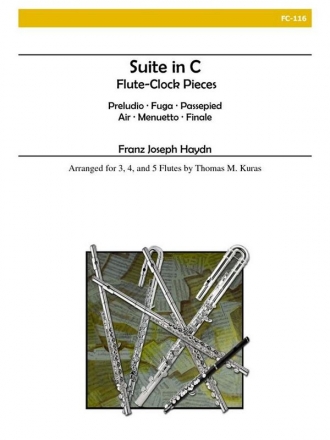 Haydn - Suite in C (Flute-Clock Pieces) Flute Choir