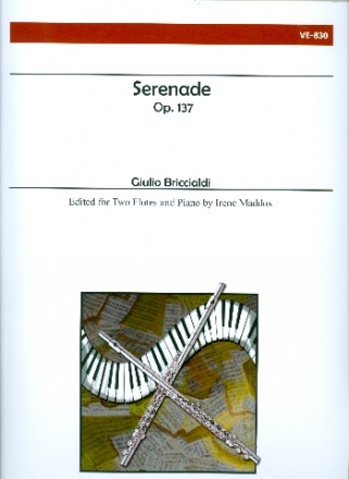 Serenade op.137 for 2 flutes and piano parts