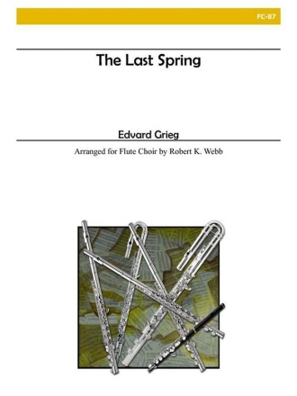 The Last Spring for flute choir score and parts