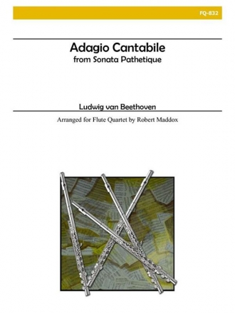 Beethoven - Adagio Cantabile from 'Sonata Pathetique' (Flute Quartet) Flute Quartet