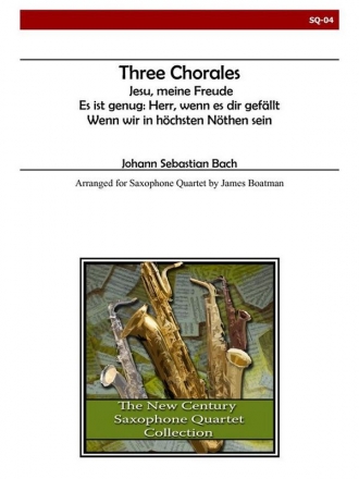 Bach - Three Chorales Saxophone Quartet