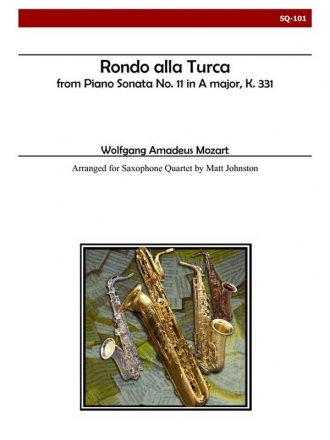 Mozart - Rondo Alla Turca Saxophone Quartet