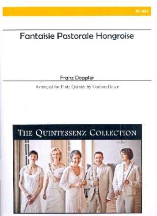 Fantaisie pastorale hongroise fr 5 Flten (PiccCCAltBass) Partitur und Stimmen