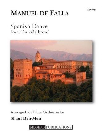 de Falla, Manuel, Spanish Dance from 'La Vida Breve' Flute Choir