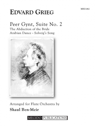 Peer Gynt, Suite No.2 for flute orchestra score and parts