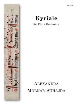 Alexandra Molnar-Suhajda, Kyriale Fltenensemble Partitur + Stimmen