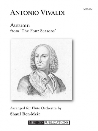 Vivaldi, Antonio, Autumn from The Four Seasons Flute Choir