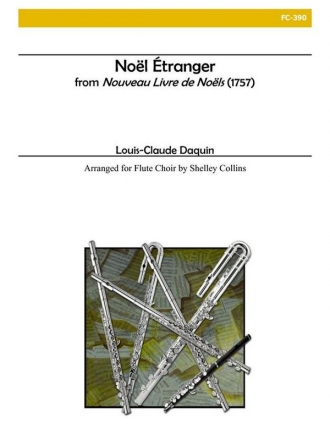 Louis-Claude Daquin, Noel Etranger Fltenensemble Partitur + Stimmen