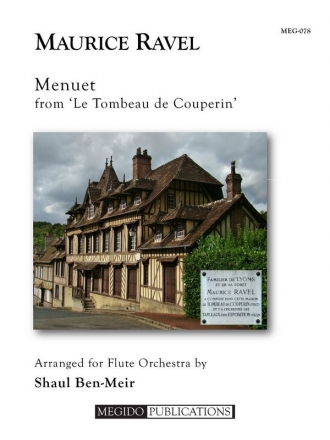 Ravel, Maurice, Menuet from 'Le Tombeau de Couperin' Flute Choir