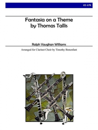 Ralph Vaughan Williams, Fantasia On A Theme By Thomas Tallis Klarinettenensemble Partitur + Stimmen