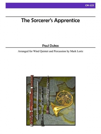 Paul Dukas, The Sorcerers Apprentice Blserquintett Partitur + Stimmen