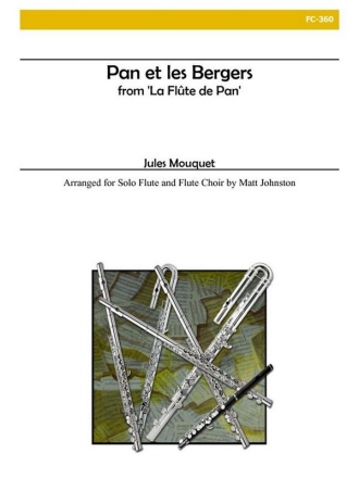 Pan et Les Bergers from 'La Flute De Pan' for solo flute and flute choir score and parts