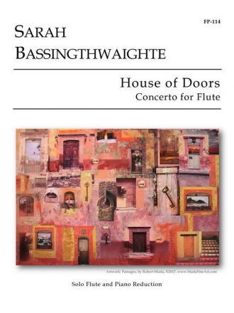 Sarah Bassingthwaighte, House Of Doors Flte und Klavier Klavierauszug