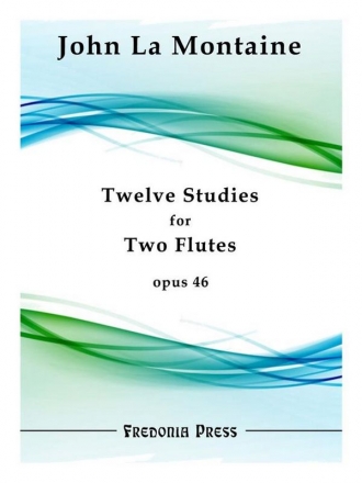 John La Montaine, Twelve Studies for Two Flutes, Opus 46 2 Flten Buch