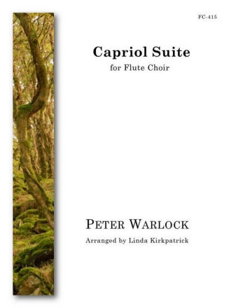 Peter Warlock, Capriol Suite for Flute Choir Fltenensemble Partitur + Stimmen