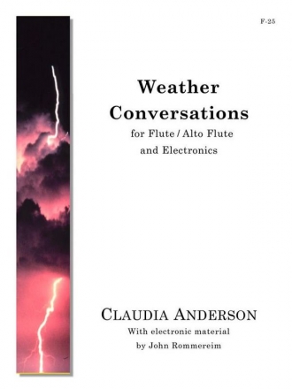 Claudia Anderson, Weather Conversations for Flute and Electronics Flute and Electronics Buch