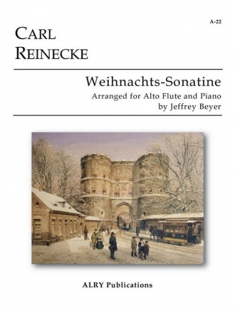 Weihnachts-Sonatine, op.251,3 for alto flute and piano