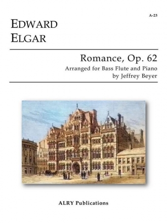 Edward Elgar, Romance, Op. 62 for Bass Flute and Piano Bass Flute and Piano Buch